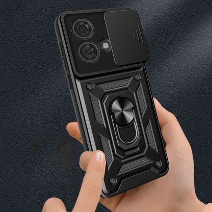 Cover til Motorola Edge 40 Neo, Techsuit, CamShield, Sort