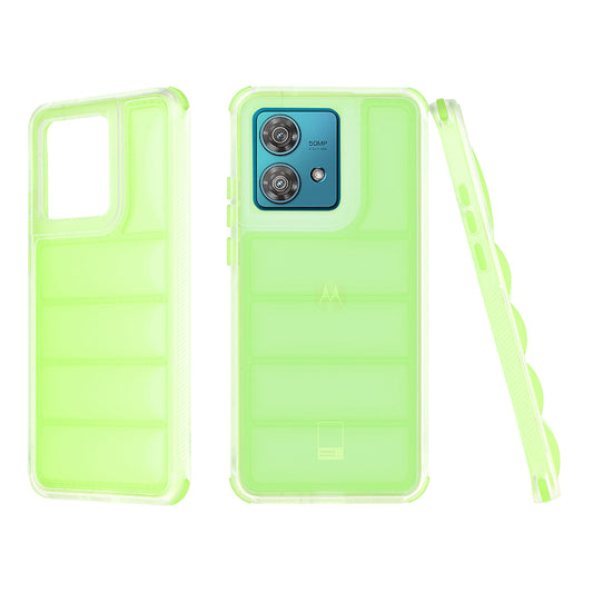 Cover til Motorola Edge 40 Neo, Techsuit, Wave Shield, Grøn