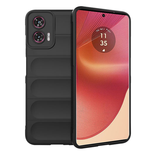 Cover til Motorola Edge 50 Fusion, Techsuit, Magic Shield, Sort