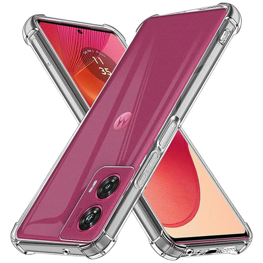 Cover til Motorola Edge 50 Fusion, Techsuit, Stødsikker Klar, Transparent