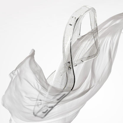 Etui til Motorola Edge 50 Fusion, Techsuit, SparkleSkin, Gennemsigtig