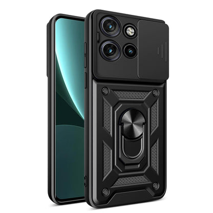 Cover til Motorola Edge 50 Neo, Techsuit, CamShield, Sort