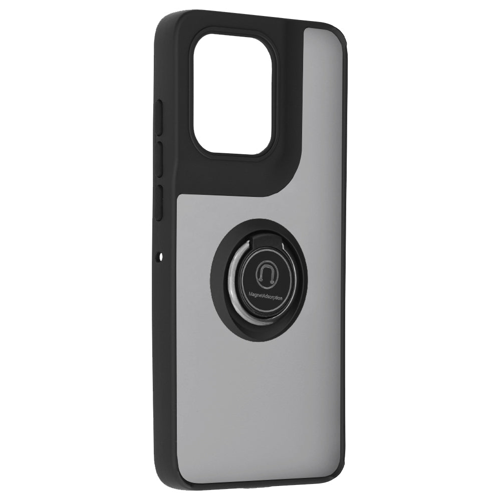 Cover til Motorola Edge 50 Neo, Techsuit, Glinth, Sort