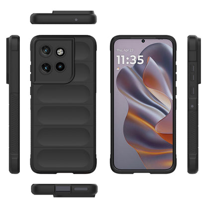 Cover til Motorola Edge 60 Neo / Edge 50 Neo, Techsuit, Magic Shield, Sort