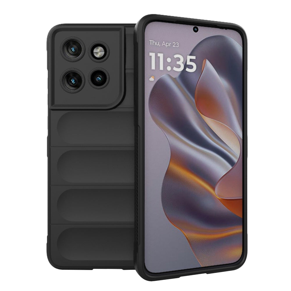 Cover til Motorola Edge 60 Neo / Edge 50 Neo, Techsuit, Magic Shield, Sort
