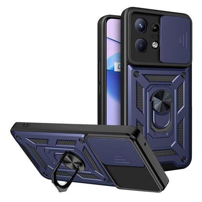 Cover til Motorola Edge 50 Pro, Techsuit, CamShield, Blå