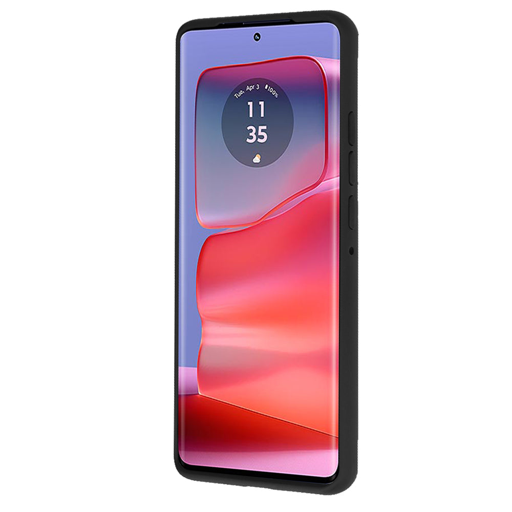 Cover til Motorola Edge 50 Pro, Techsuit, Glinth, Sort