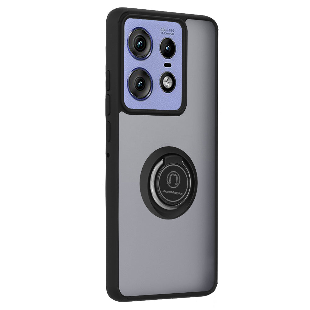 Cover til Motorola Edge 50 Pro, Techsuit, Glinth, Sort