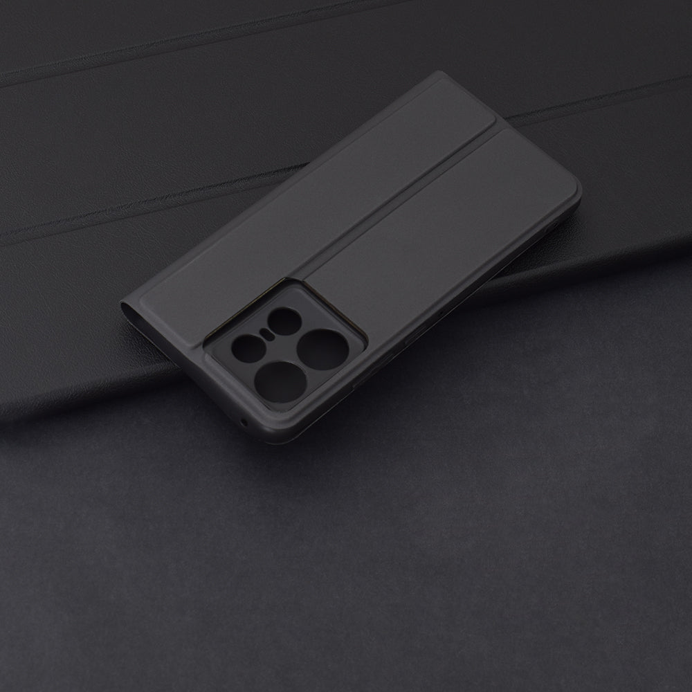 Cover til Motorola Edge 50 Pro, Techsuit, Magskin Book, Sort