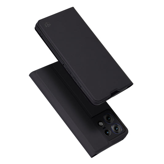 Cover til Motorola Edge 50 Pro, Techsuit, Magskin Book, Sort