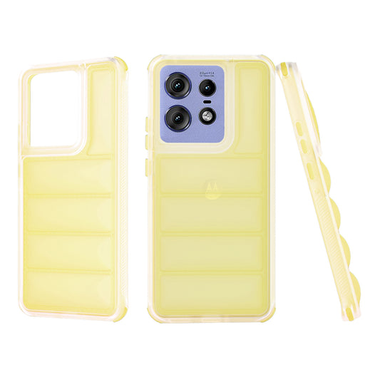 Cover til Motorola Edge 50 Pro, Techsuit, Wave Shield, Gul