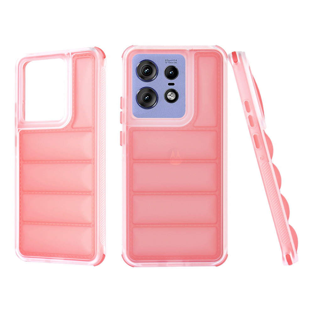 Cover til Motorola Edge 50 Pro, Techsuit, Wave Shield, Rød