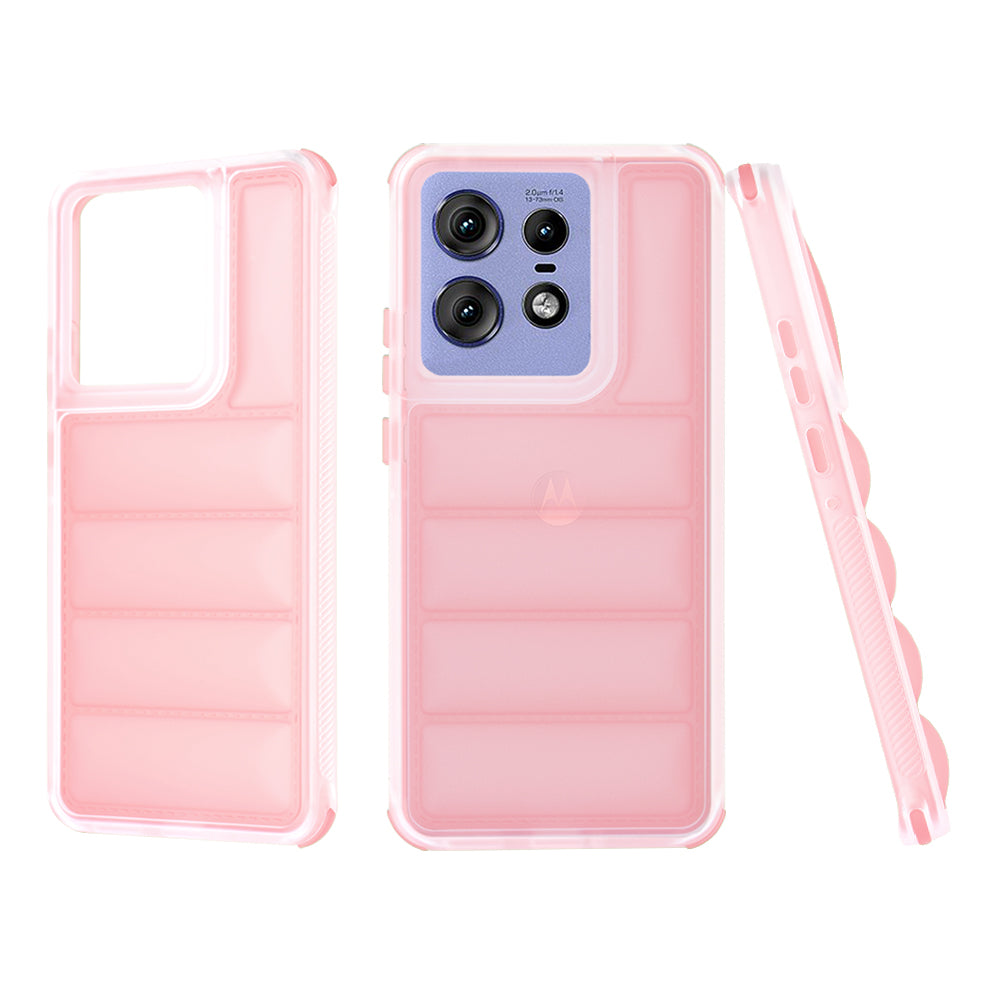 Cover til Motorola Edge 50 Pro, Techsuit, Wave Shield, Pink