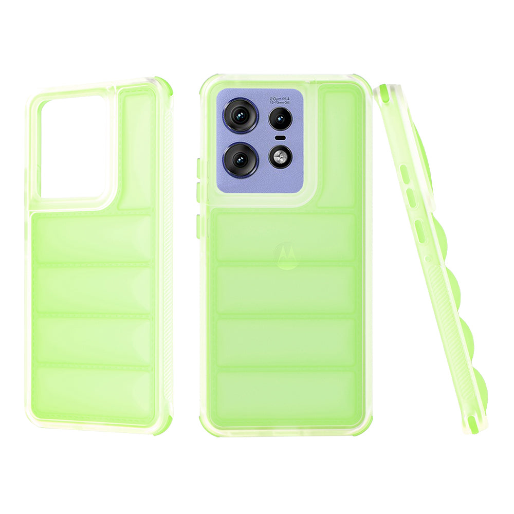 Cover til Motorola Edge 50 Pro, Techsuit, Wave Shield, Grøn