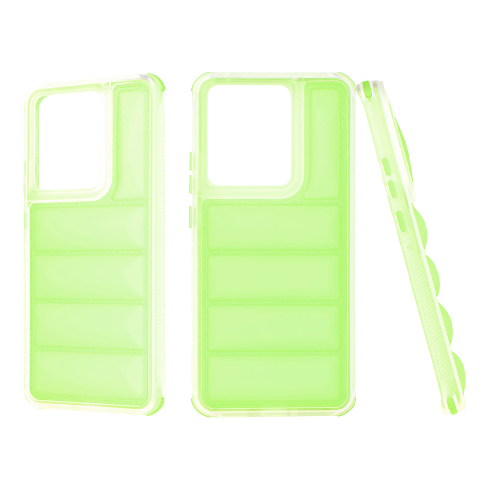 Cover til Motorola Edge 50 Pro, Techsuit, Wave Shield, Grøn