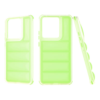 Cover til Motorola Edge 50 Pro, Techsuit, Wave Shield, Grøn