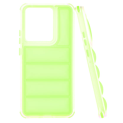 Cover til Motorola Edge 50 Pro, Techsuit, Wave Shield, Grøn