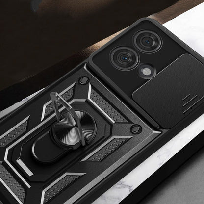 Cover til Motorola Edge 50 Ultra, Techsuit, CamShield, Sort