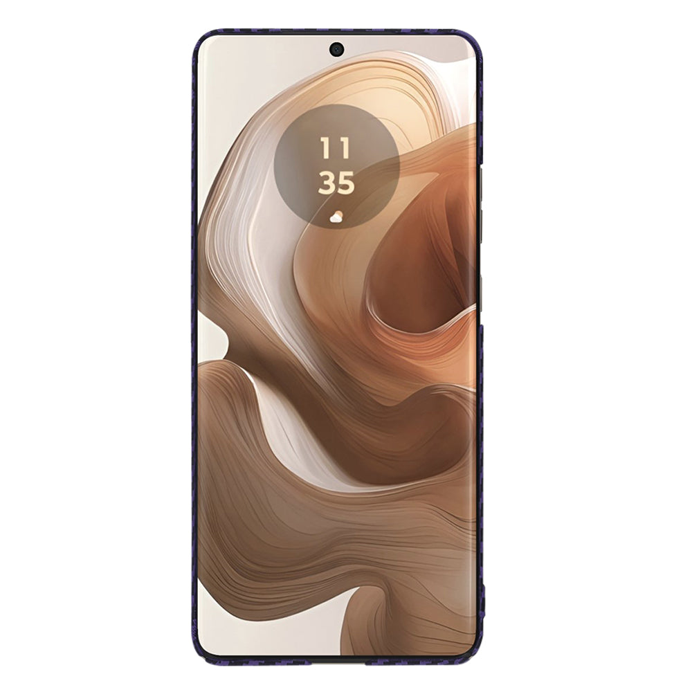 Cover til Motorola Edge 50 Ultra, Techsuit, Carbonite FiberShell, Lilla