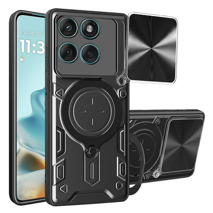Cover til Motorola Edge 60 Fusion / Edge 60, Techsuit, CamGuard Pro, Sort