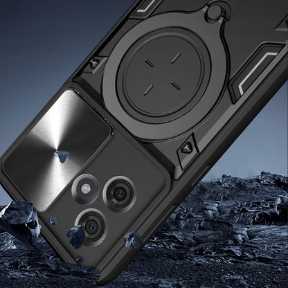 Cover til Motorola Edge 60 Fusion / Edge 60, Techsuit, CamGuard Pro, Sort