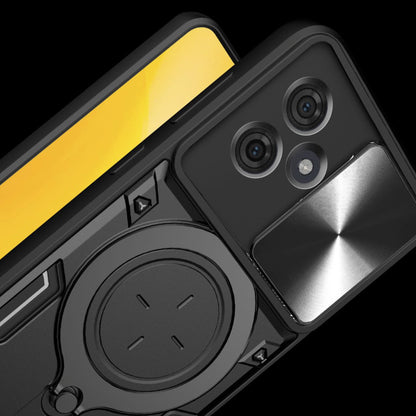 Cover til Motorola Edge 60 Fusion / Edge 60, Techsuit, CamGuard Pro, Sort