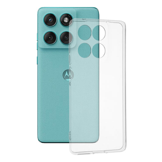 Cover til Motorola Edge 60 Fusion / Edge 60, Techsuit, Klar, Transparent
