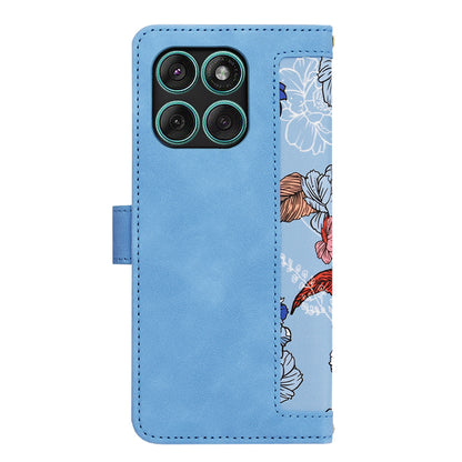 Cover til Motorola Edge 60 Fusion / Edge 60, Techsuit, FlipCraft, Blå