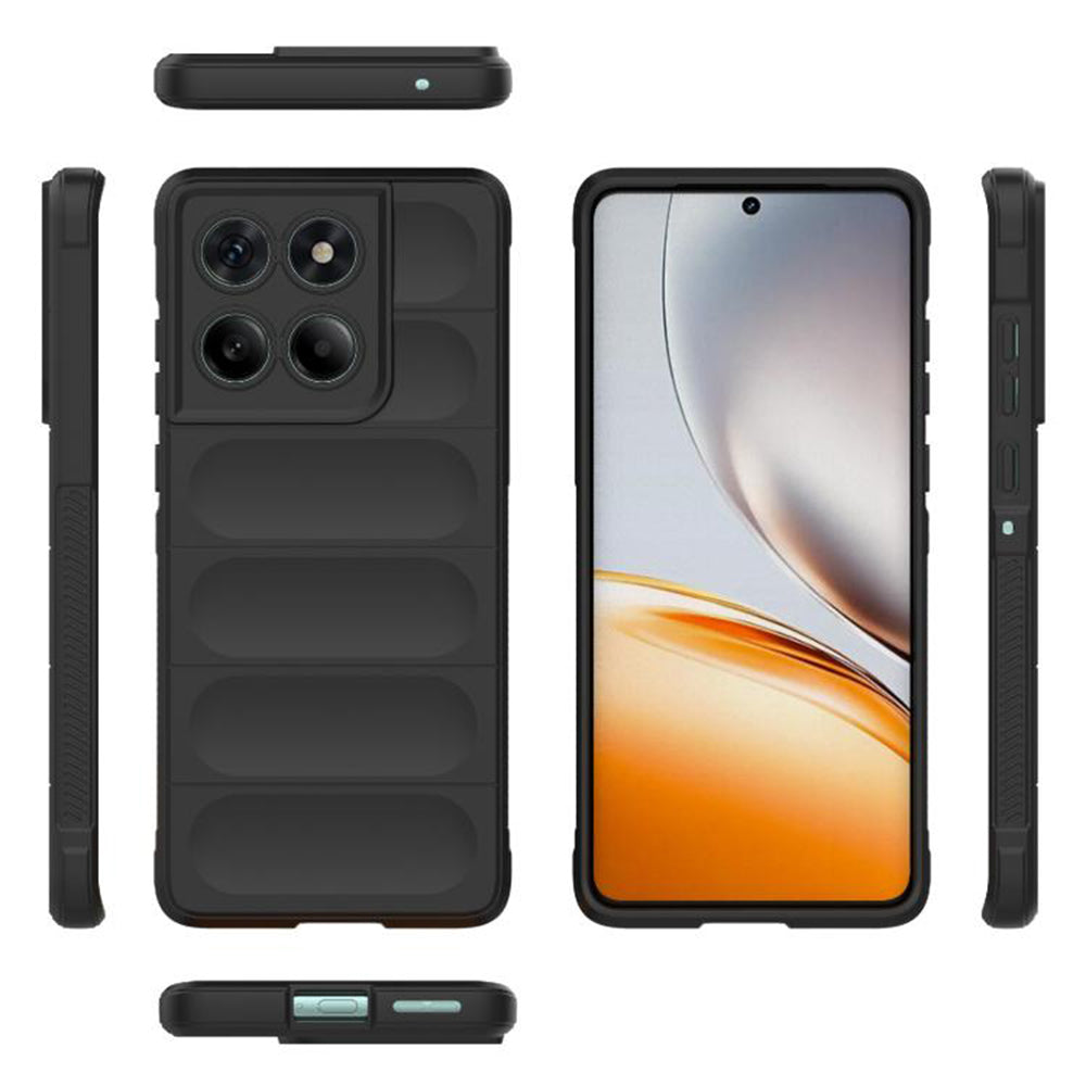 Cover til Motorola Edge 60 Fusion / Edge 60, Techsuit, Magic Shield, Sort