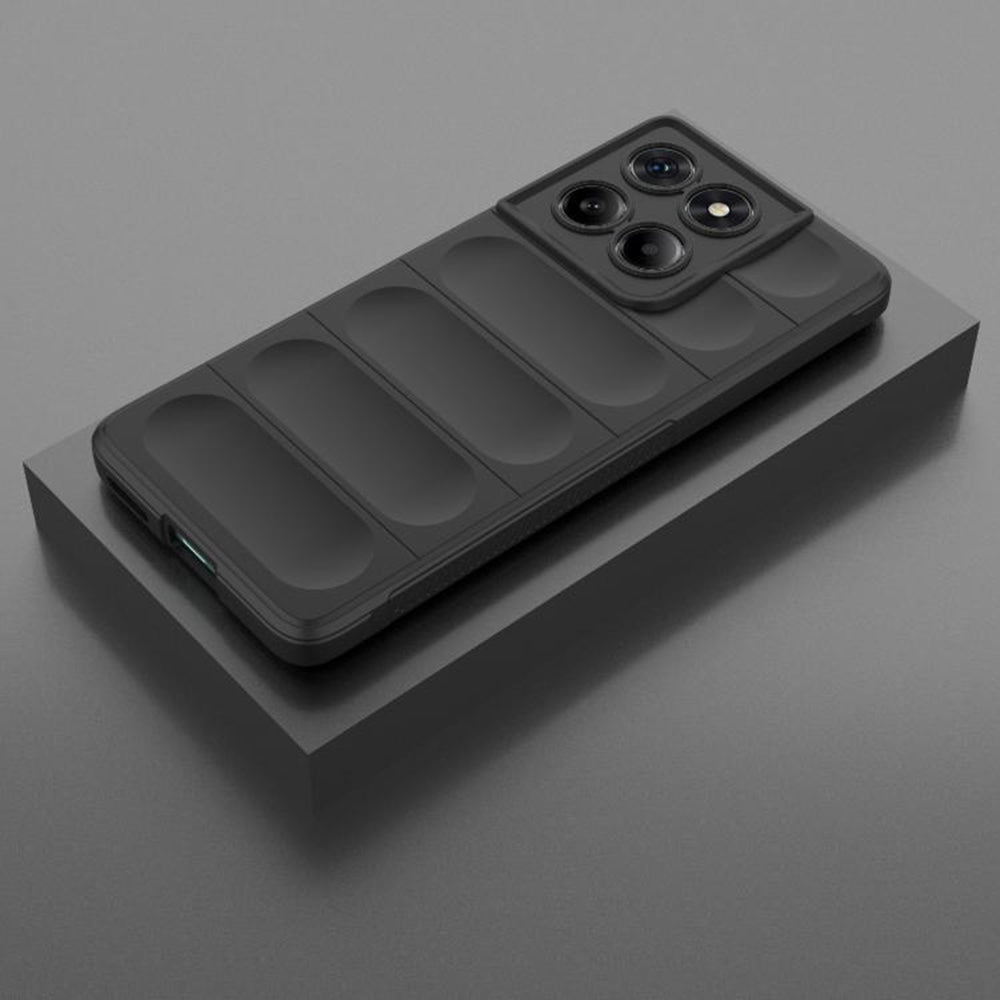 Cover til Motorola Edge 60 Fusion / Edge 60, Techsuit, Magic Shield, Sort