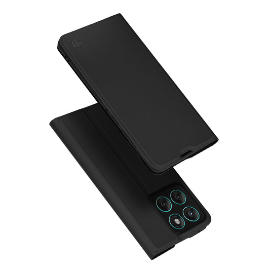 Cover til Motorola Edge 60 Fusion / Edge 60, Techsuit, Magskin Book, Sort