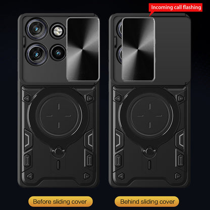 Etui til Motorola Edge 60 Neo / Edge 50 Neo, Techsuit, CamGuard Pro, Sort