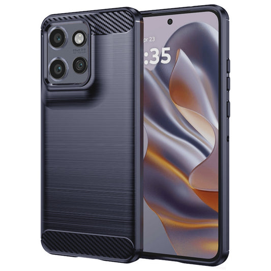 Etui til Motorola Edge 60 Neo / Edge 50 Neo, Techsuit, Carbon, Blå