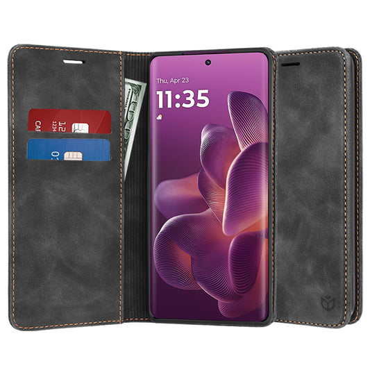 Cover til Motorola Edge 60 Pro, Techsuit, Confy, Sort