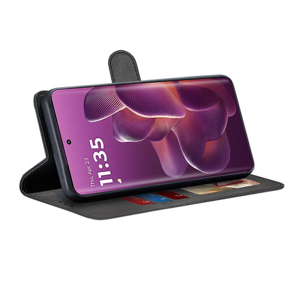 Cover til Motorola Edge 60 Pro, Techsuit, Diary Book, Sort