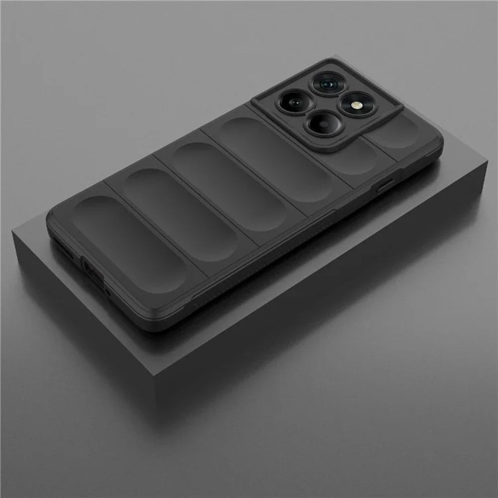 Cover til Motorola Edge 60 Pro, Techsuit, Magic Shield, Sort