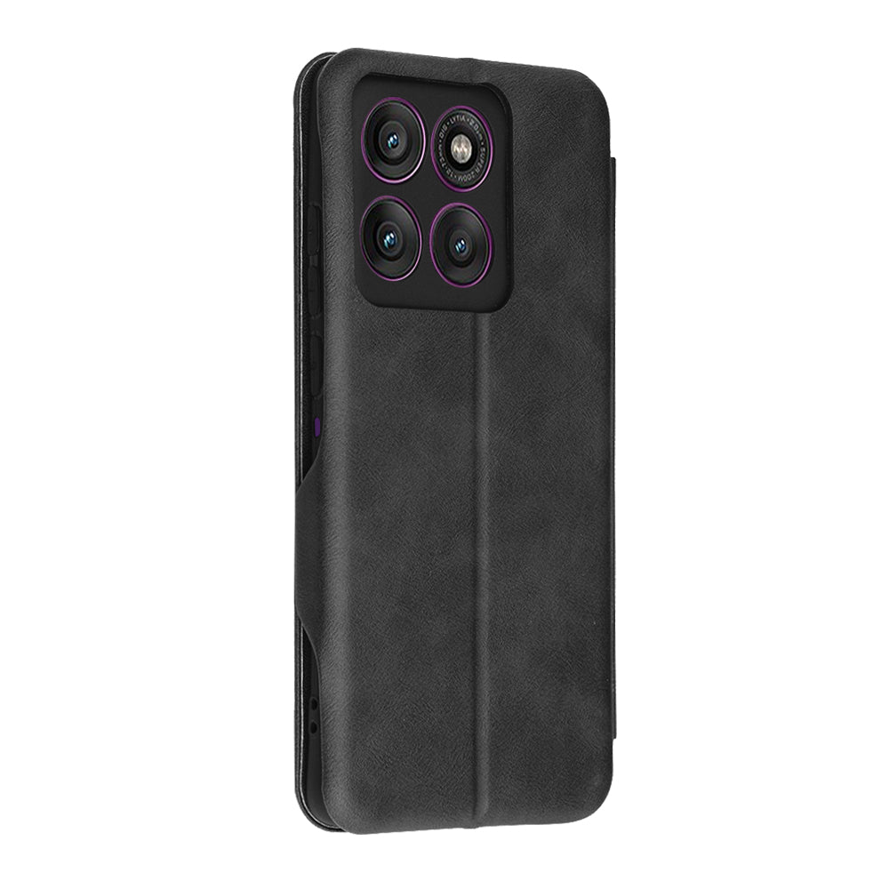 Cover til Motorola Edge 60 Pro, Techsuit, Safe Wallet Plus, Sort