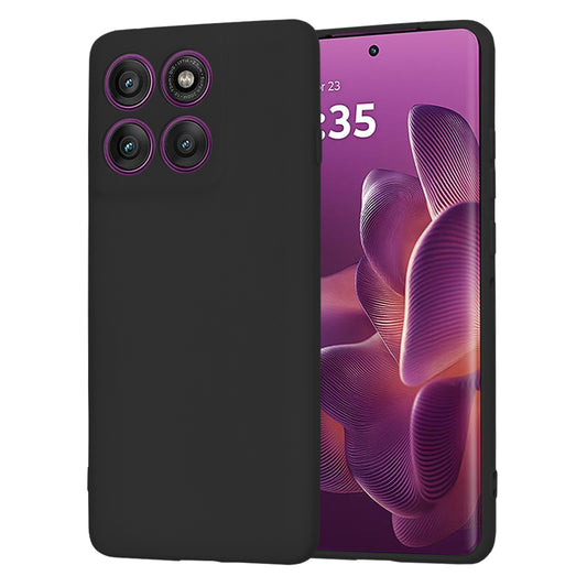 Cover til Motorola Edge 60 Pro, Techsuit, SoftFlex, Sort