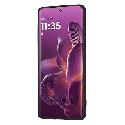 Cover til Motorola Edge 60 Pro, Techsuit, SoftFlex, Sort