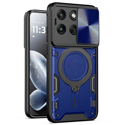 Etui til Motorola Edge 70 Fusion, Techsuit, CamGuard Pro, Blå