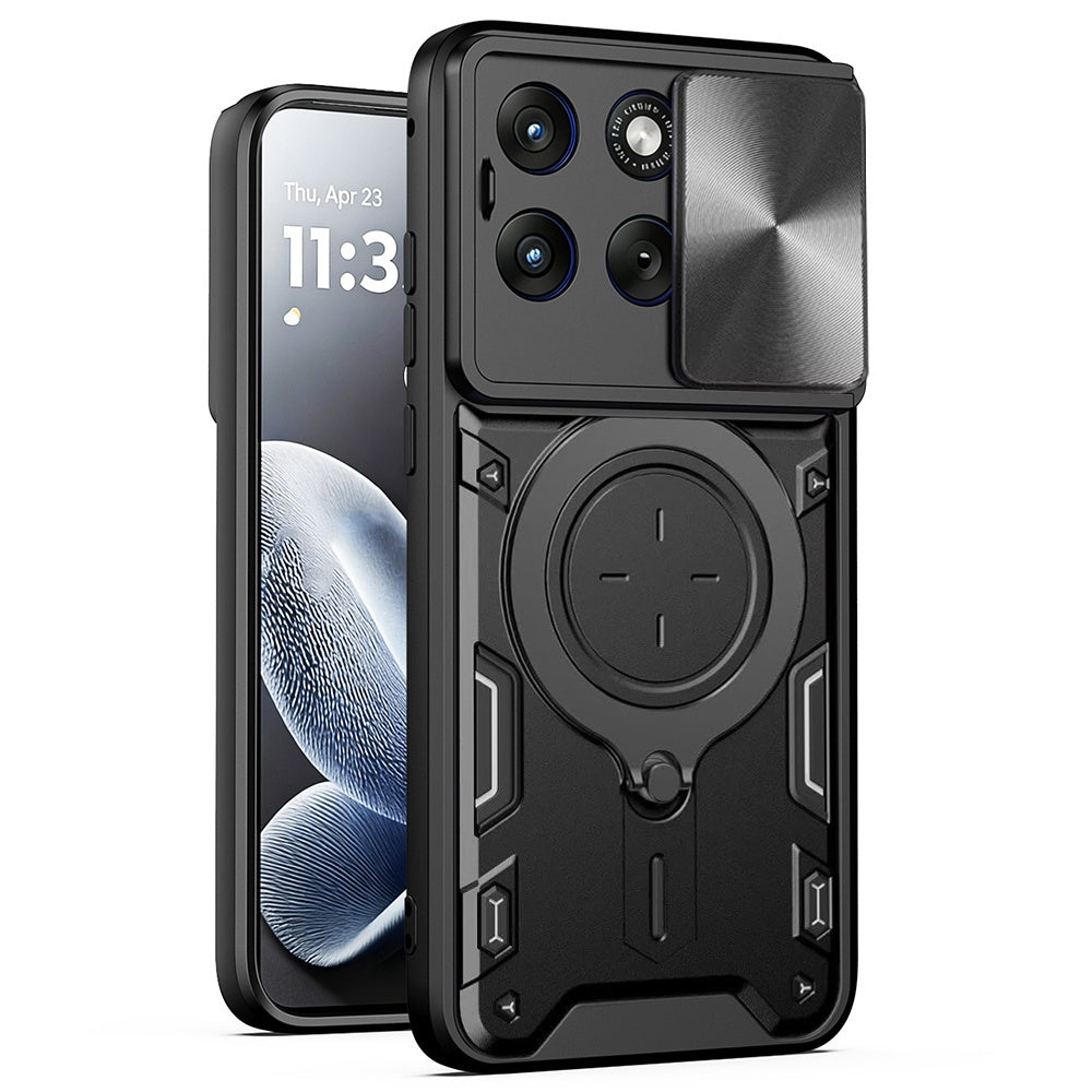 Etui til Motorola Edge 70 Fusion, Techsuit, CamGuard Pro, Sort