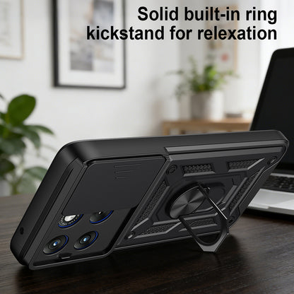 Cover til Motorola Edge 70 Fusion, Techsuit, CamShield, Rosa Guld