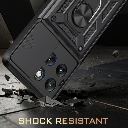 Cover til Motorola Edge 70 Fusion, Techsuit, CamShield, Rosa Guld