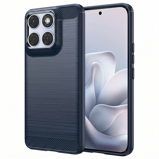 Cover til Motorola Edge 70 Fusion, Techsuit, Carbon, Blå