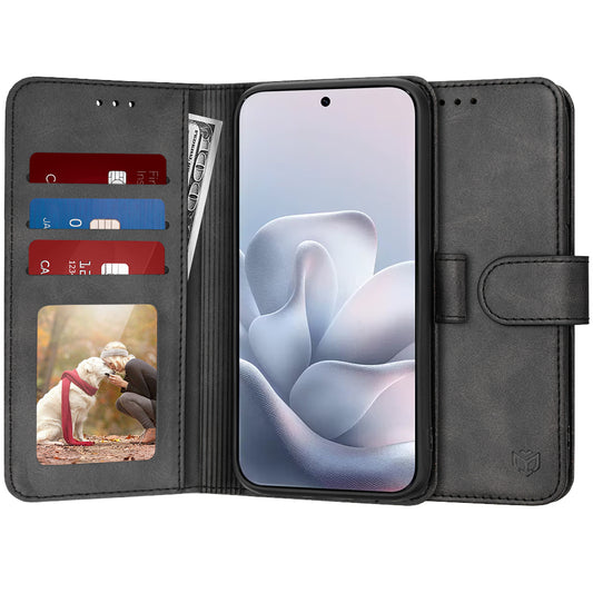 Etui til Motorola Edge 70 Fusion, Techsuit, Diary Book, Sort