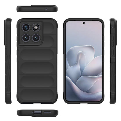 Etui til Motorola Edge 70 Fusion, Techsuit, Magic Shield, Sort
