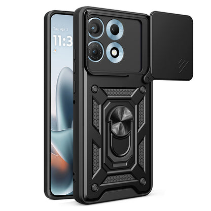 Cover til Motorola Edge 70 Max, Techsuit, CamShield, Sort