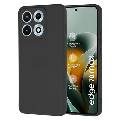 Cover til Motorola Edge 70 Max, Techsuit, SoftFlex, Sort