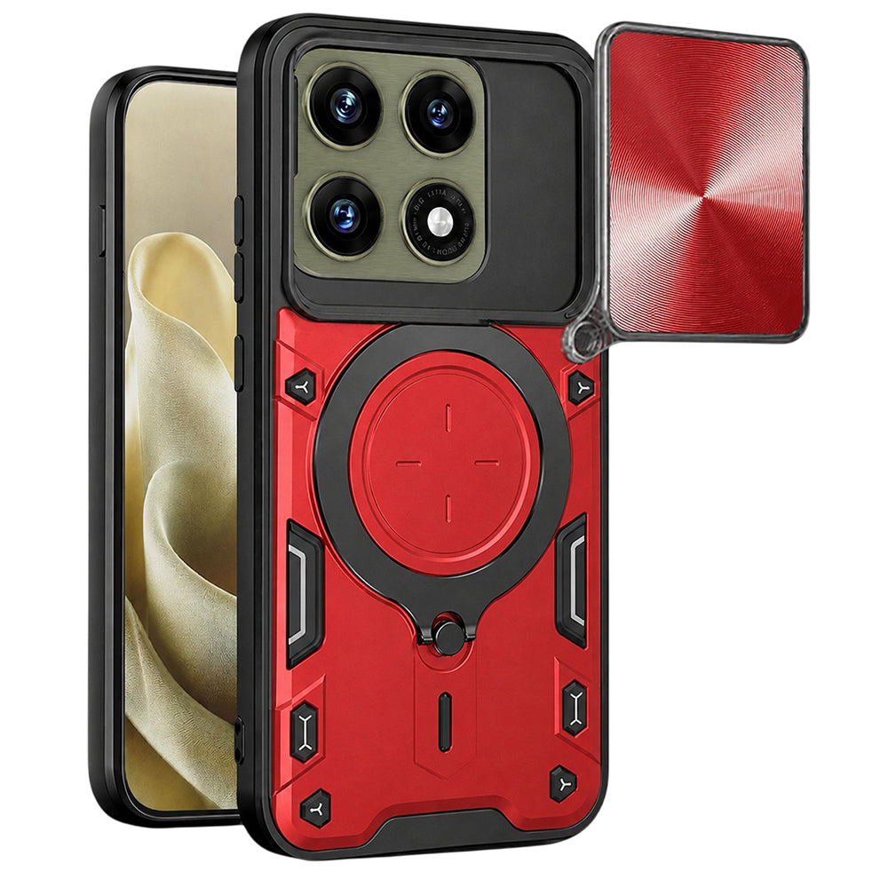 Cover til Motorola Edge 70 Pro, Techsuit, CamGuard Pro, Rød