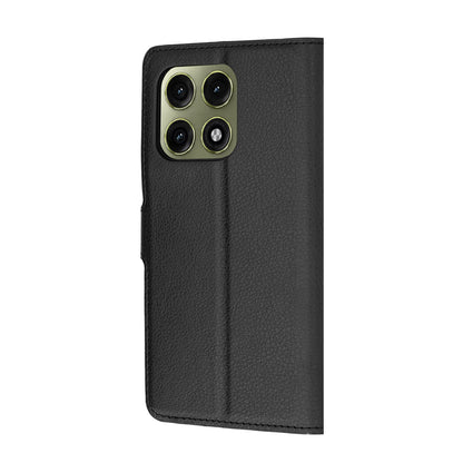 Cover til Motorola Edge 70 Pro, Techsuit, Leather Folio, Sort